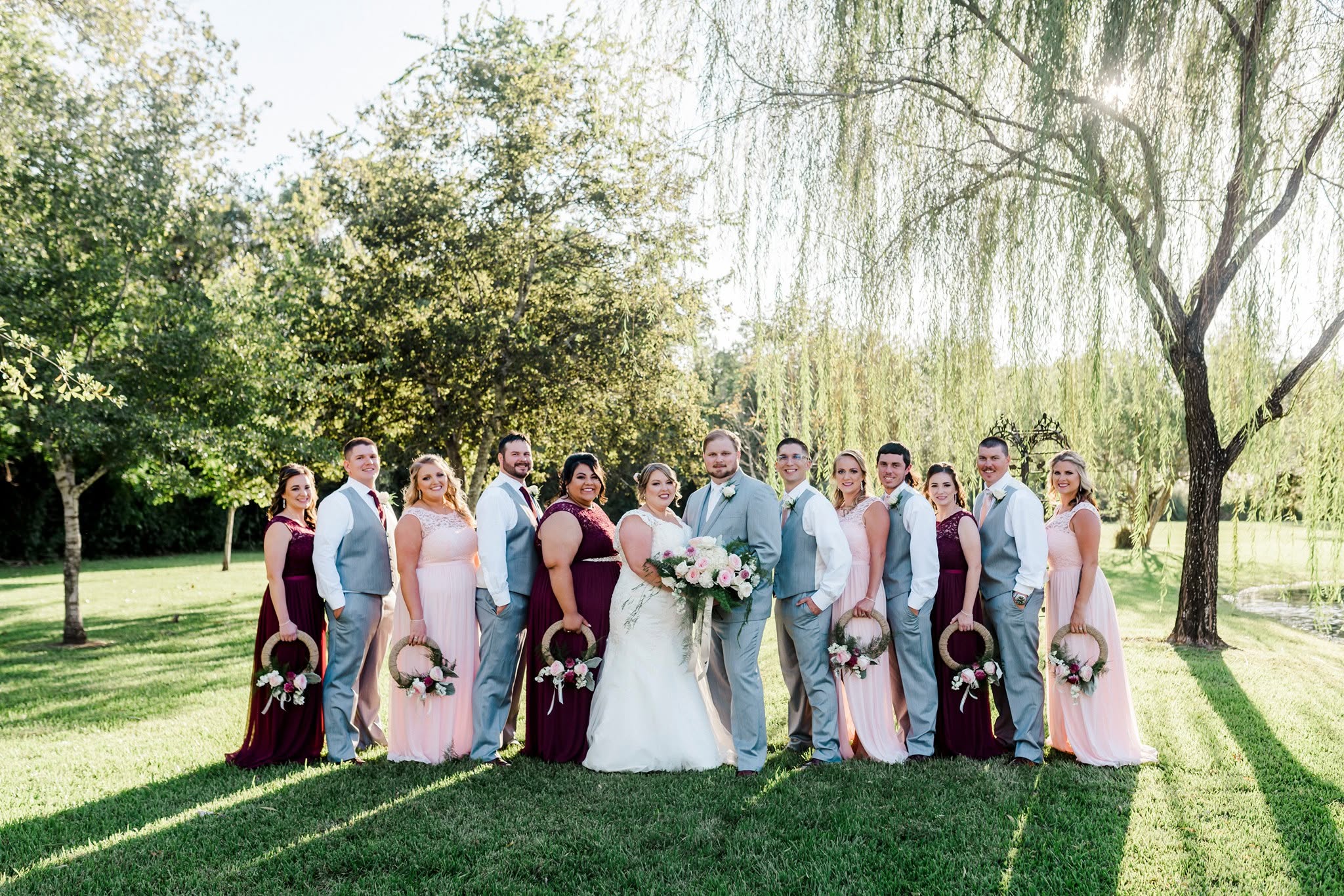 Wedding Party at Kemah Gardens